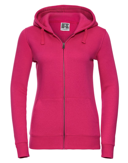 266F Russell Ladies Authentic Zipped Hood Jkt