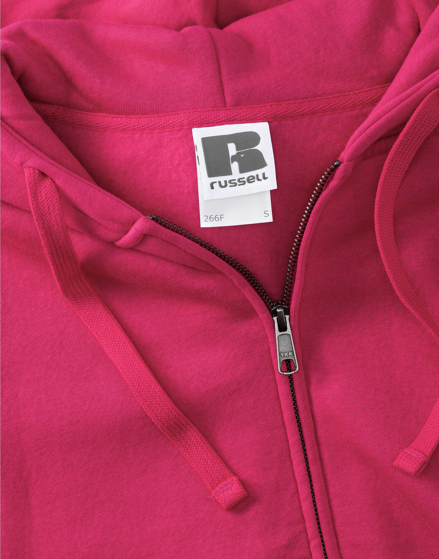 266F Russell Ladies Authentic Zipped Hood Jkt