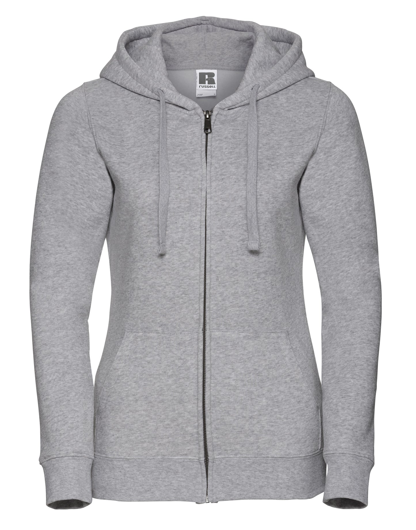 266F Russell Ladies Authentic Zipped Hood Jkt