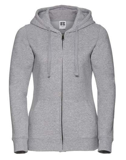 266F Russell Ladies Authentic Zipped Hood Jkt