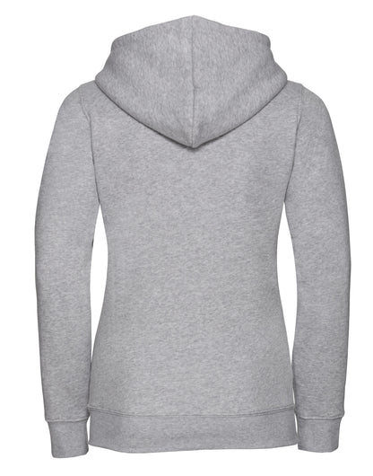 266F Russell Ladies Authentic Zipped Hood Jkt
