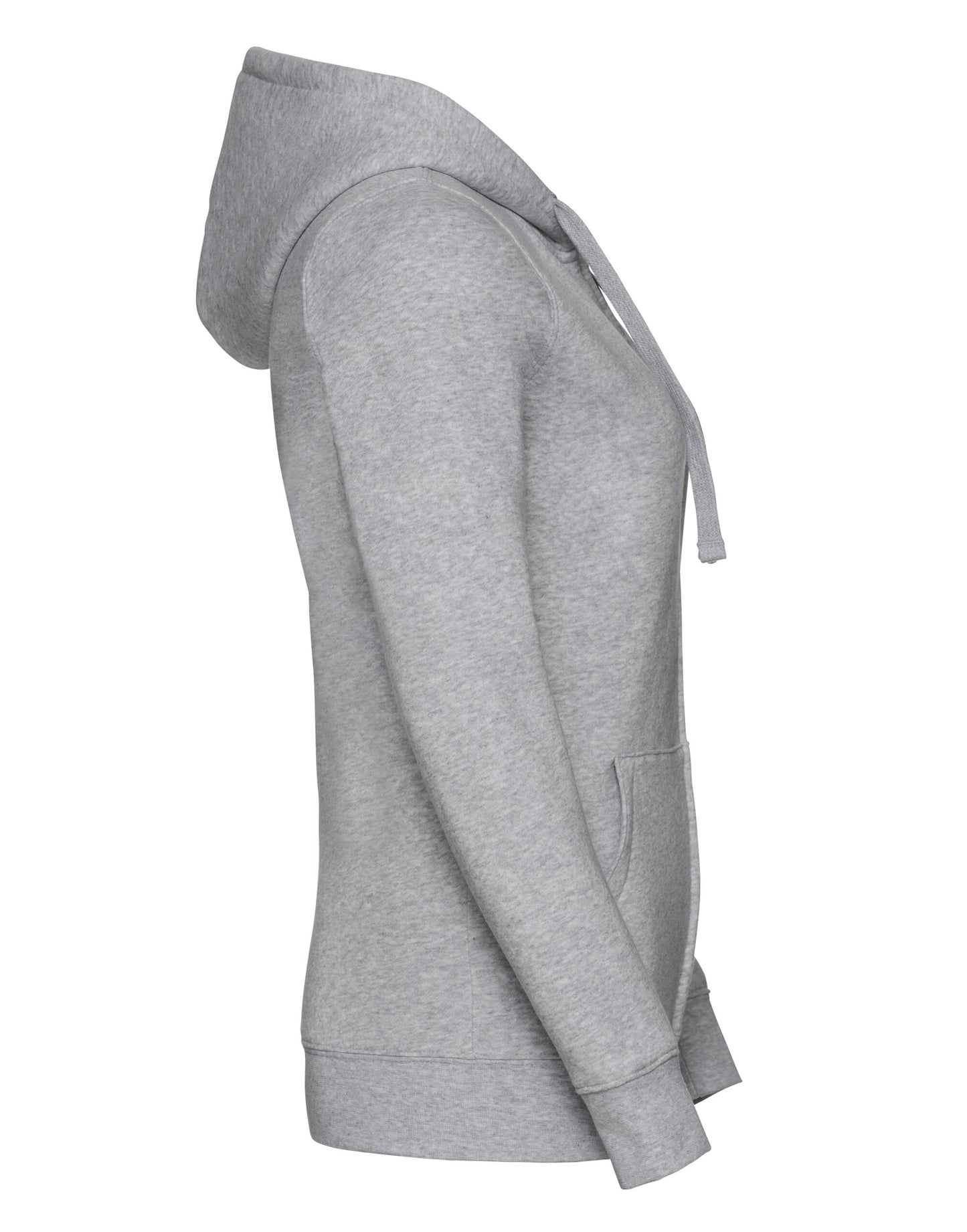 266F Russell Ladies Authentic Zipped Hood Jkt