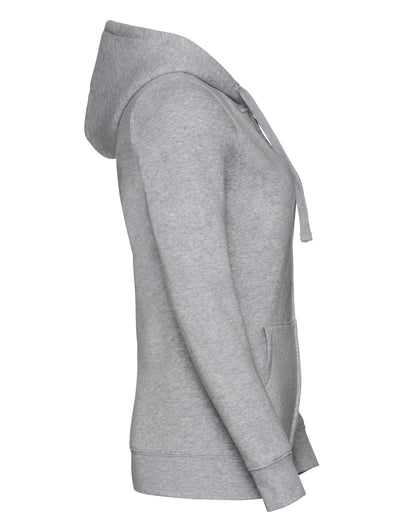 266F Russell Ladies Authentic Zipped Hood Jkt