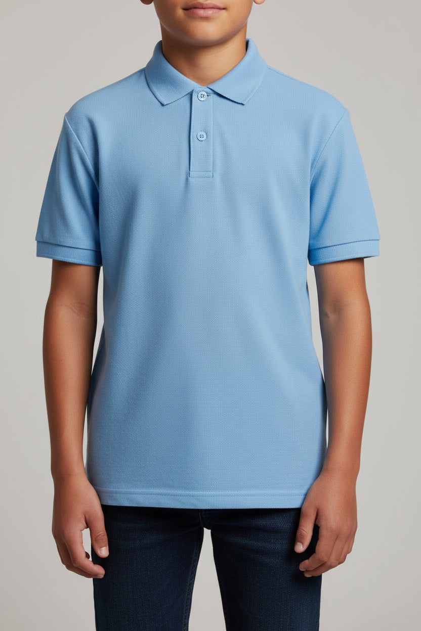 539B Russell Kids Classic Polo