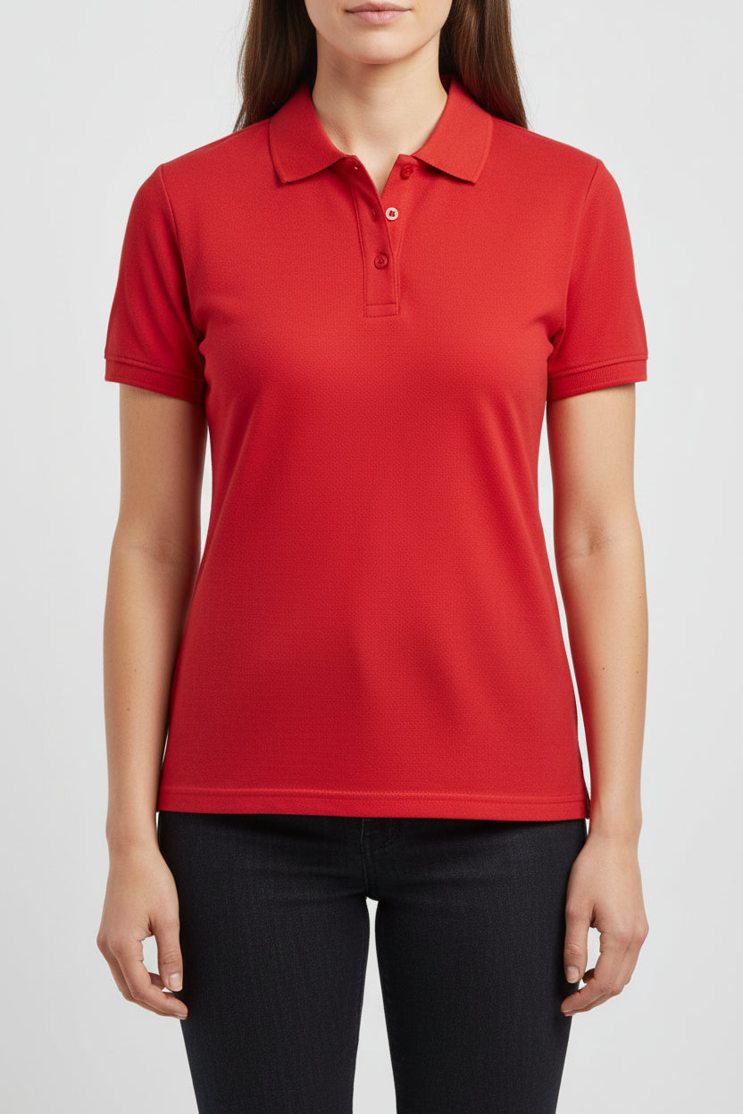 Gildan S/style Ladies Double Pique Polo