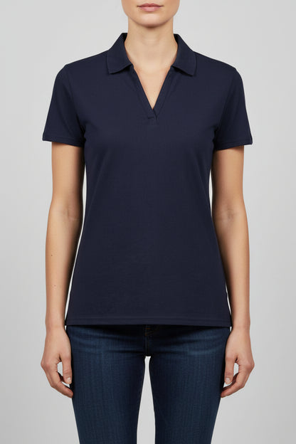 Tee Jays Womens Luxury Stretch V Polo