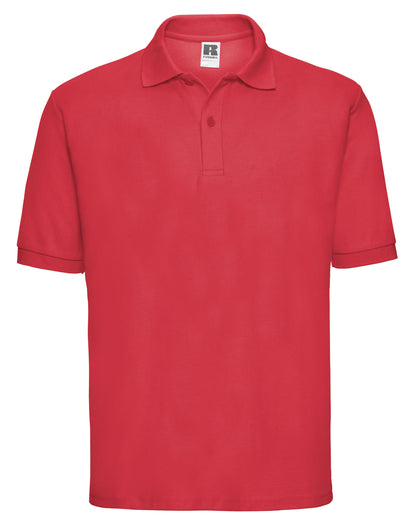 539M Russell Men's Classic Polycotton Polo