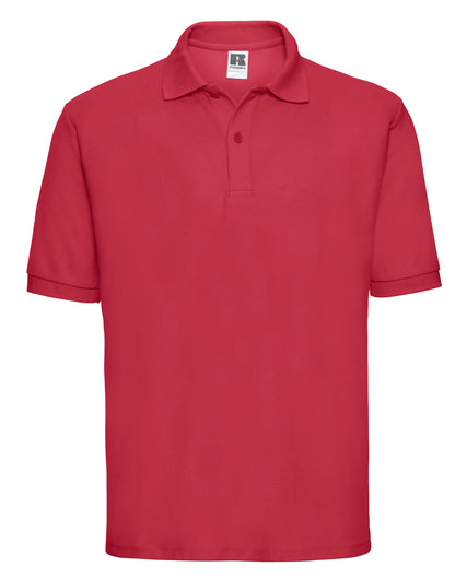 539M Russell Men's Classic Polycotton Polo