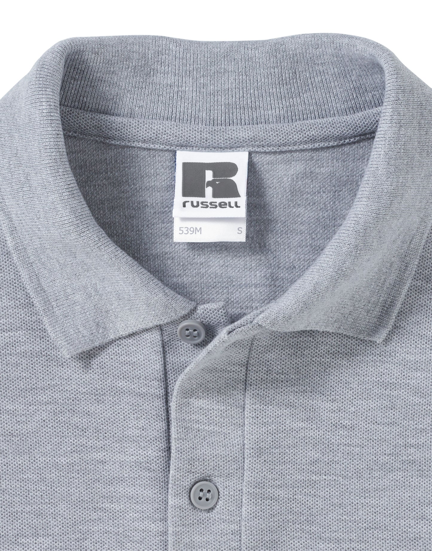 539M Russell Men's Classic Polycotton Polo