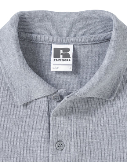 539M Russell Men's Classic Polycotton Polo