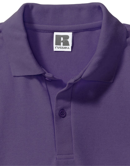 539M Russell Men's Classic Polycotton Polo