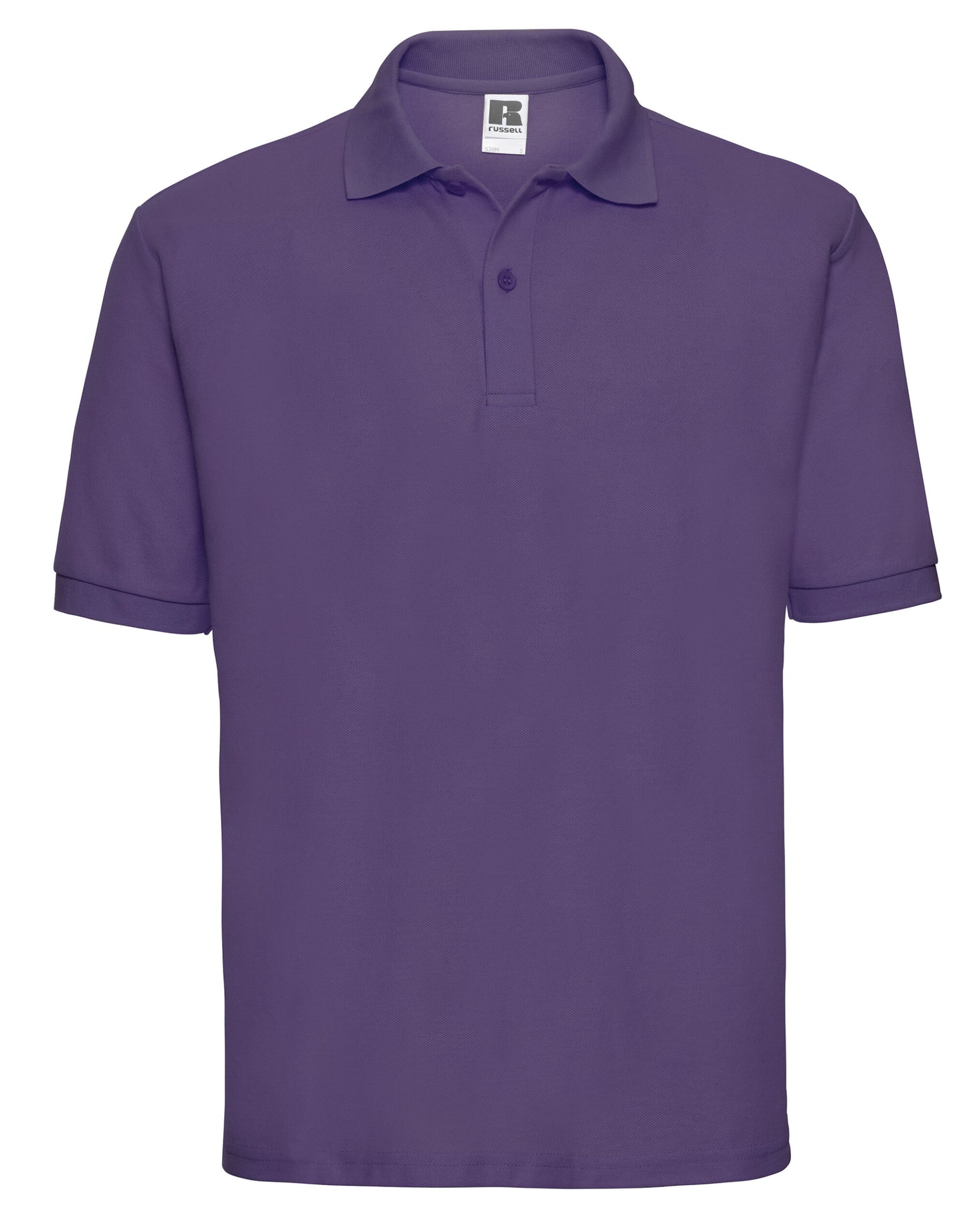 539M Russell Men's Classic Polycotton Polo