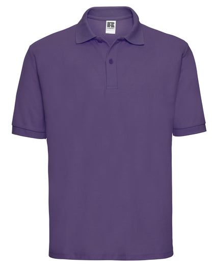 539M Russell Men's Classic Polycotton Polo