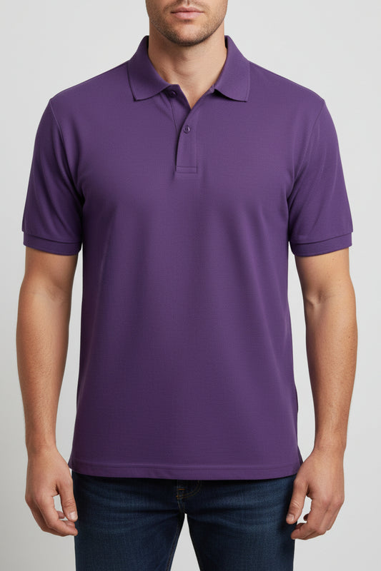 539M Russell Men's Classic Polycotton Polo