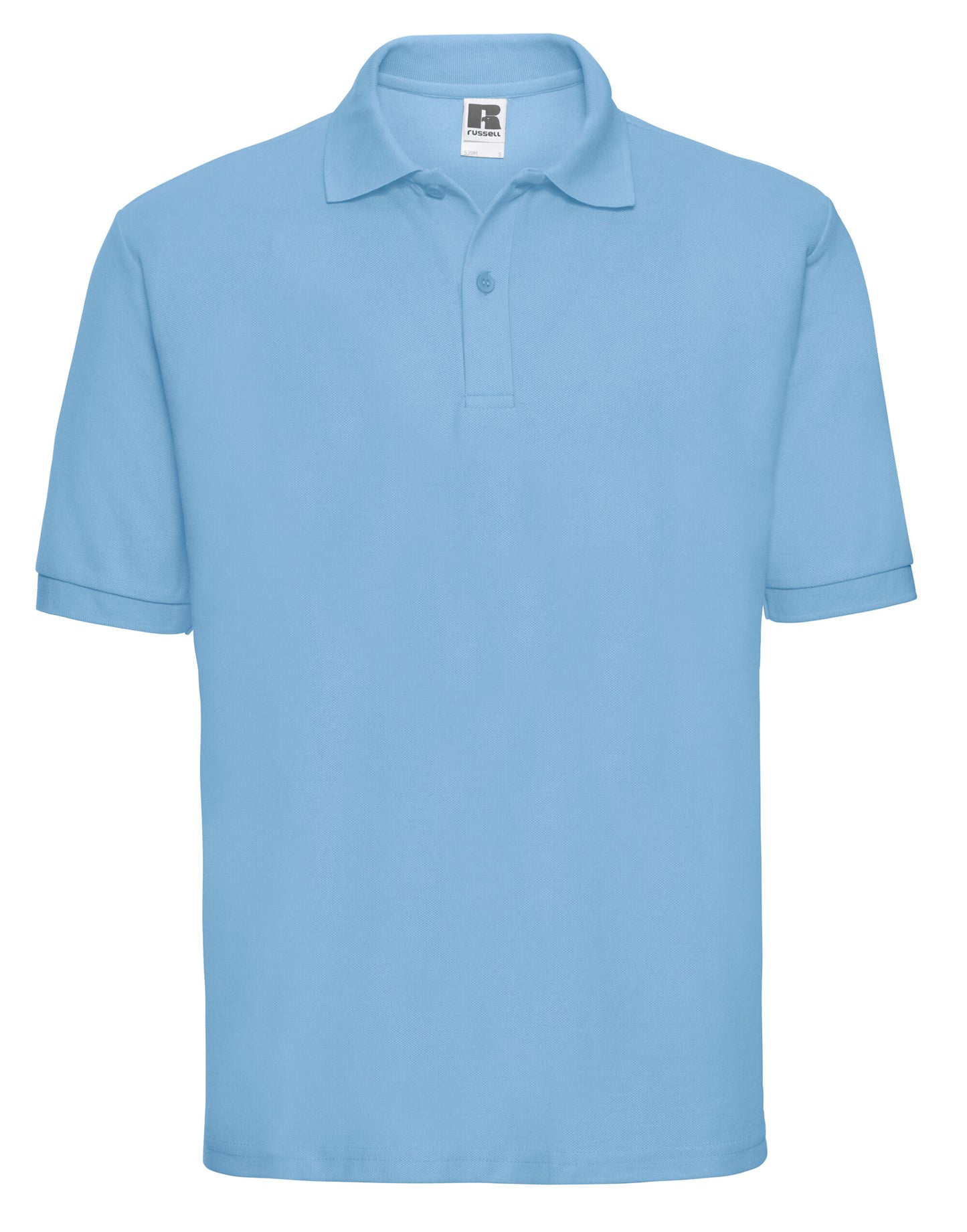 539M Russell Men's Classic Polycotton Polo