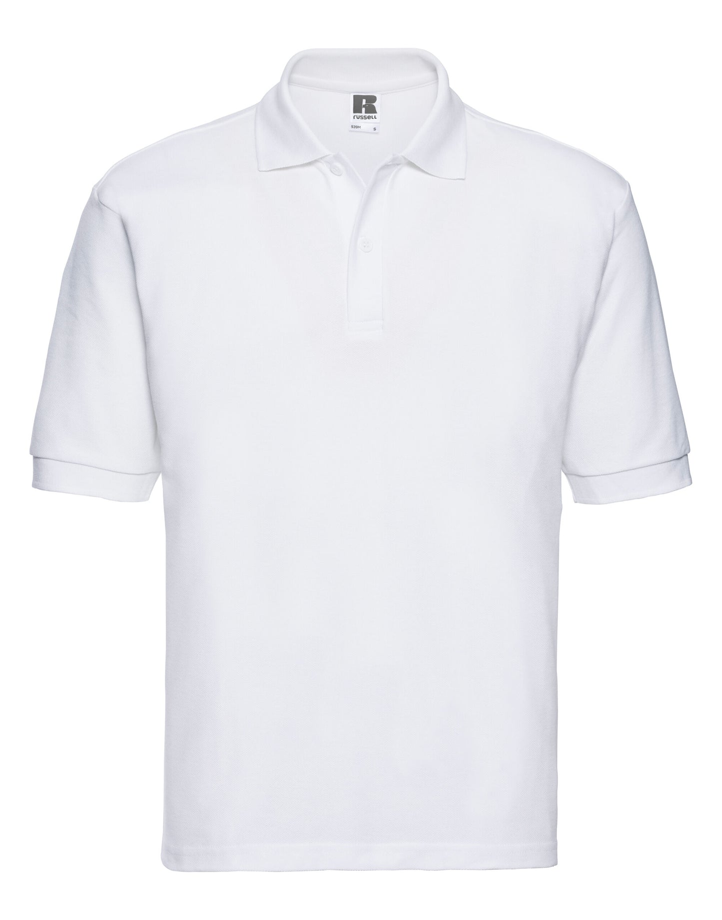 539M Russell Men's Classic Polycotton Polo