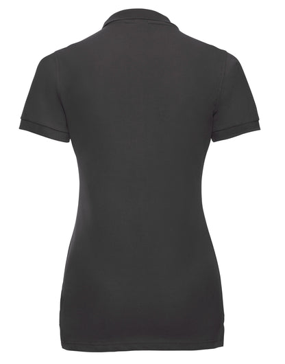 566F Russell Ladies Fitted Stretch Polo