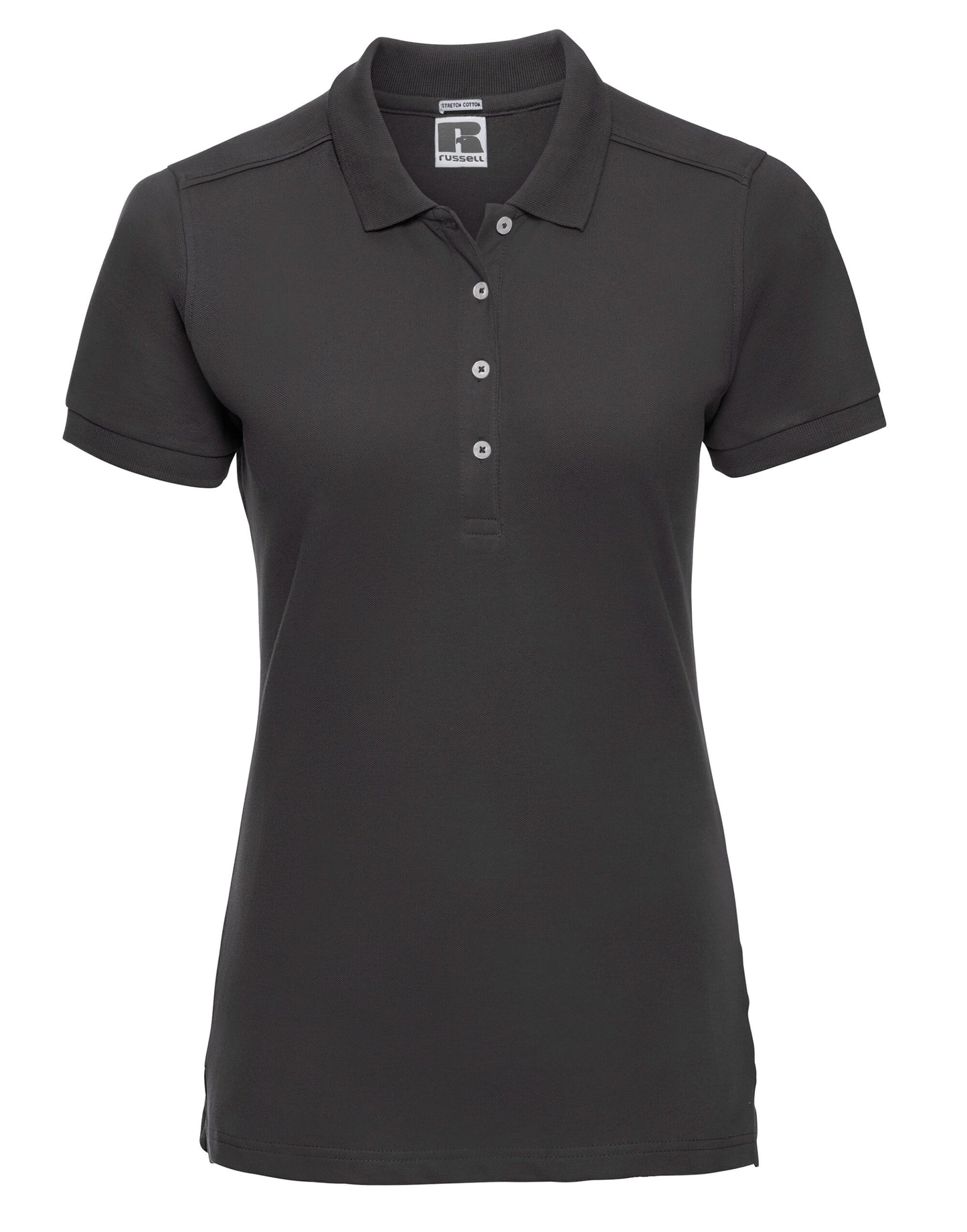 566F Russell Ladies Fitted Stretch Polo