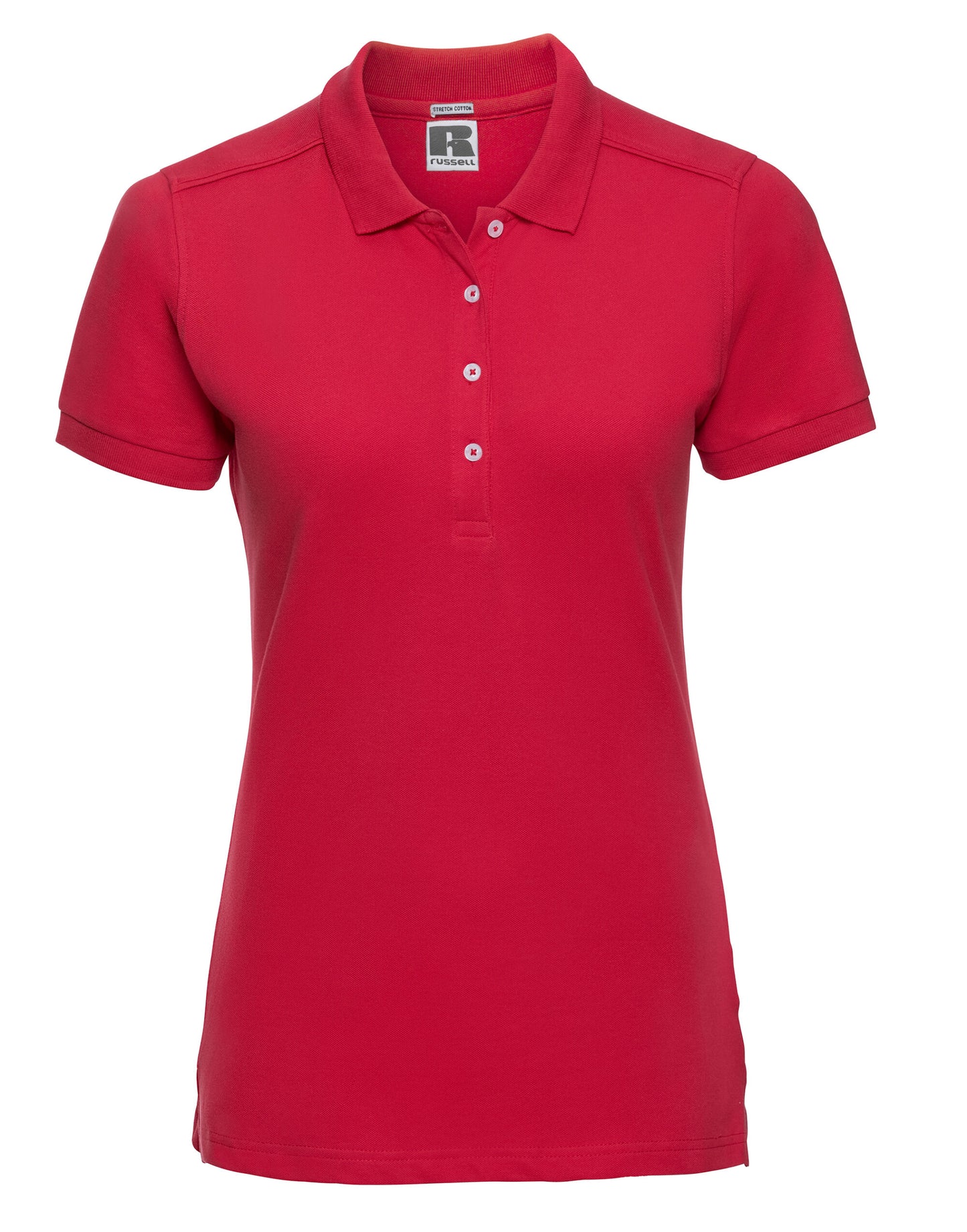 566F Russell Ladies Fitted Stretch Polo