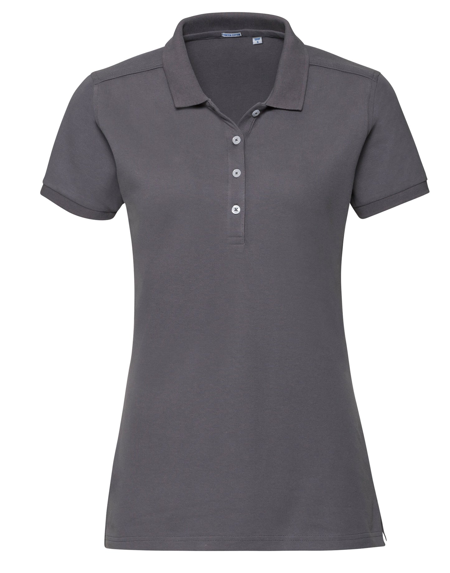 566F Russell Ladies Fitted Stretch Polo
