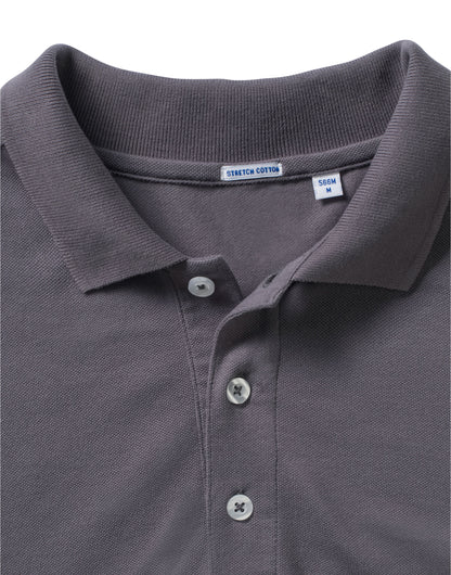 566M Russell Mens Fitted Stretch Polo
