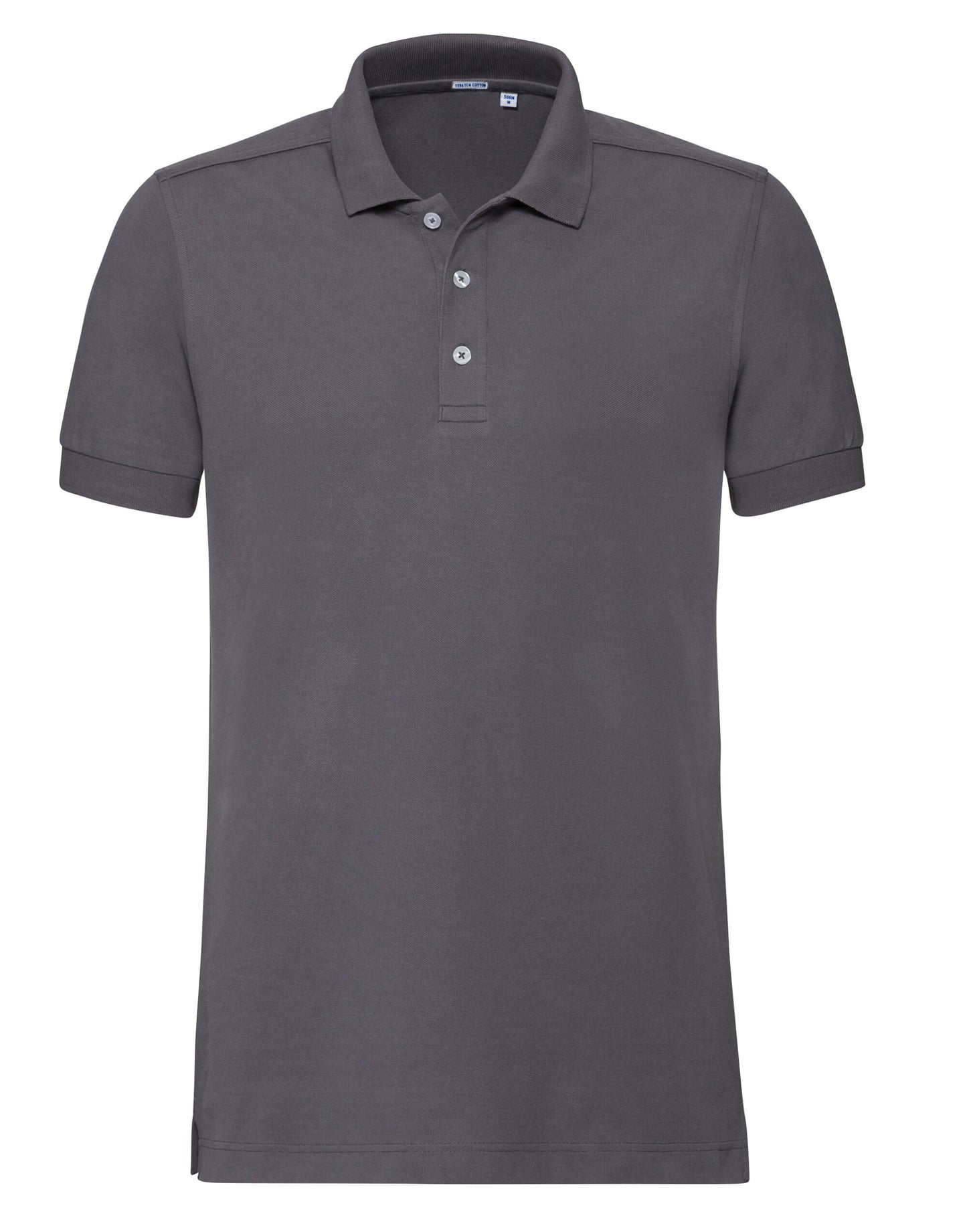 566M Russell Mens Fitted Stretch Polo