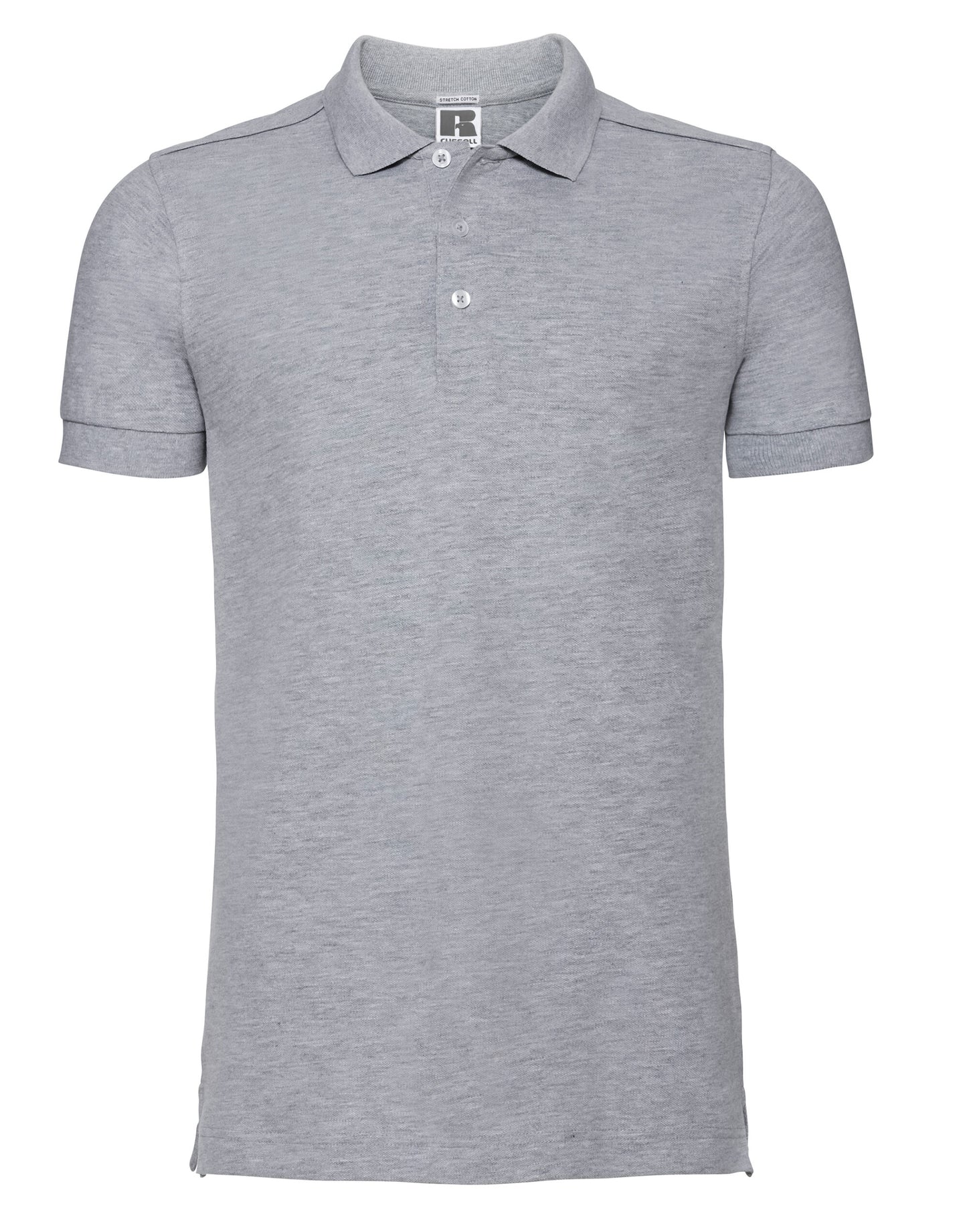 566M Russell Mens Fitted Stretch Polo