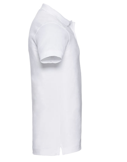 566M Russell Mens Fitted Stretch Polo