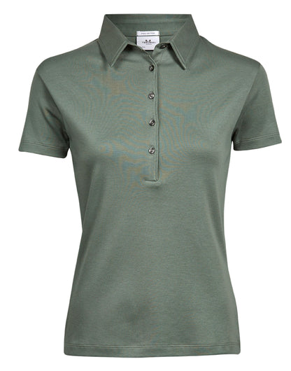 Tee Jays Ladies Pima Cotton Polo