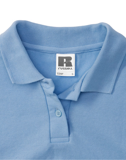 539F Russell Ladies Classic Polycotton Polo