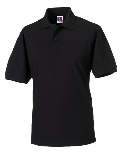 599M Russell Hardwearing Polycotton Polo