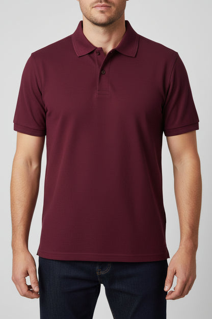 599M Russell Hardwearing Polycotton Polo