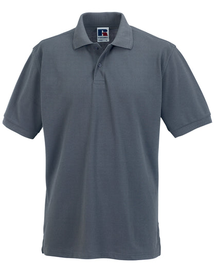599M Russell Hardwearing Polycotton Polo