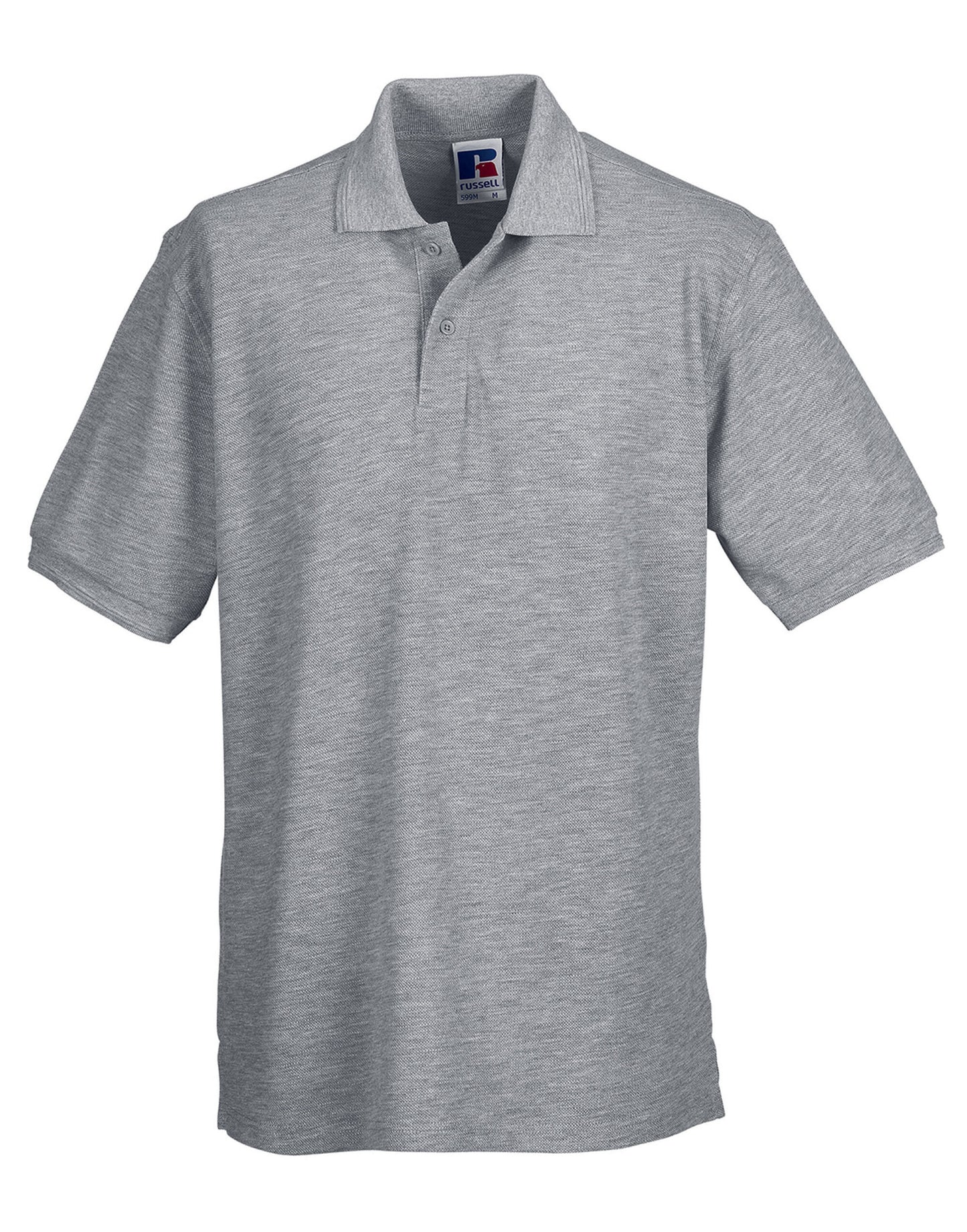 599M Russell Hardwearing Polycotton Polo