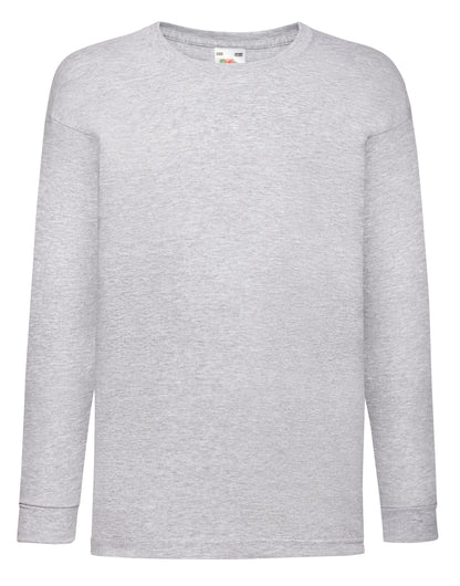 61007 FOTL Kids Valueweight Long Sleeve T