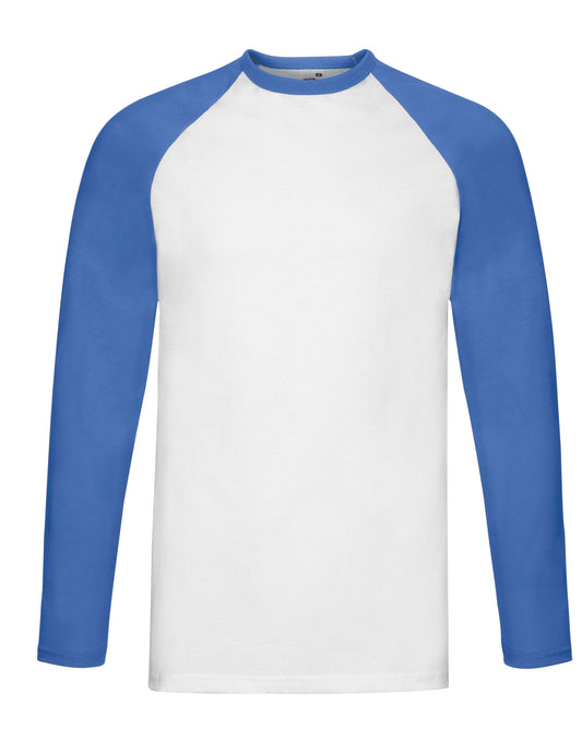 61028 FOTL Mens Valueweight LS Baseball T