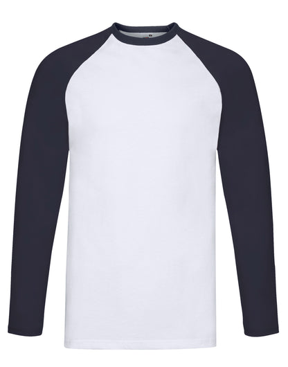 61028 FOTL Mens Valueweight LS Baseball T
