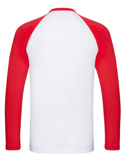 61028 FOTL Mens Valueweight LS Baseball T