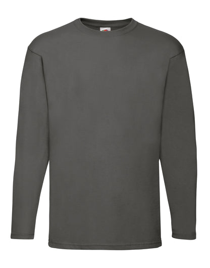 61038 FOTL Mens Valueweight Long Sleeve T