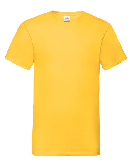 61066 FOTL Mens Valueweight V-Neck T