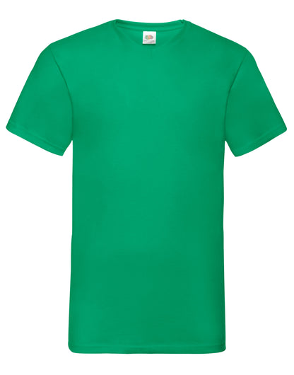 61066 FOTL Mens Valueweight V-Neck T