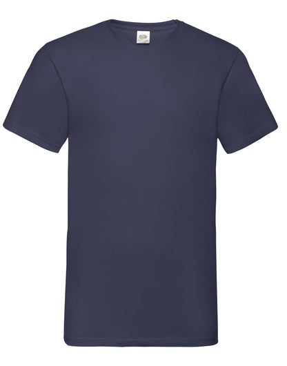61066 FOTL Mens Valueweight V-Neck T