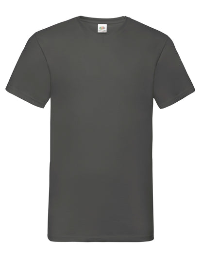 61066 FOTL Mens Valueweight V-Neck T