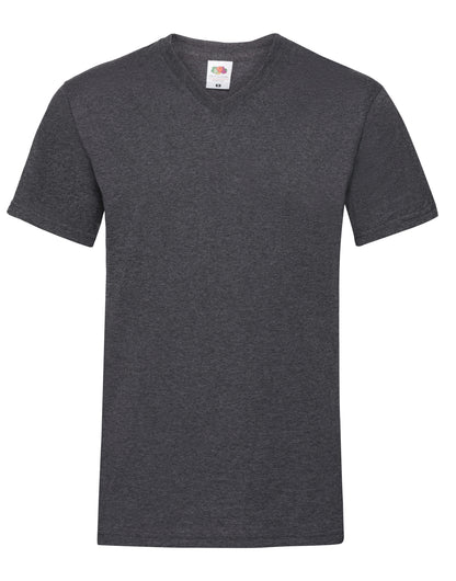 61066 FOTL Mens Valueweight V-Neck T
