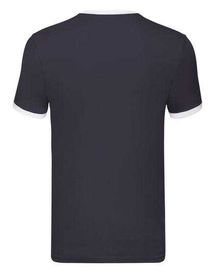 61168 FOTL Mens Valueweight Ringer T