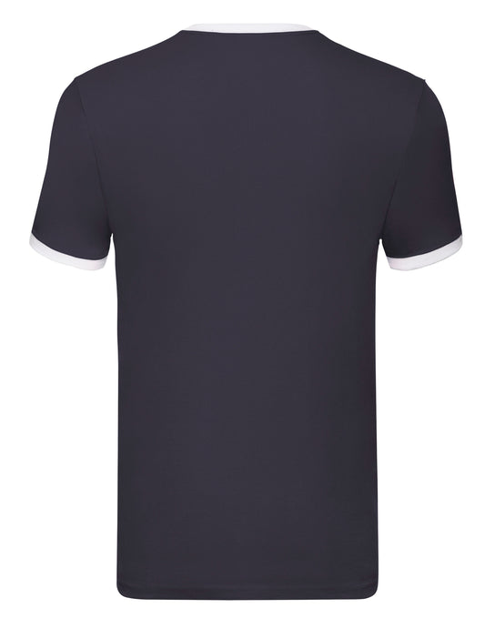 61168 FOTL Mens Valueweight Ringer T