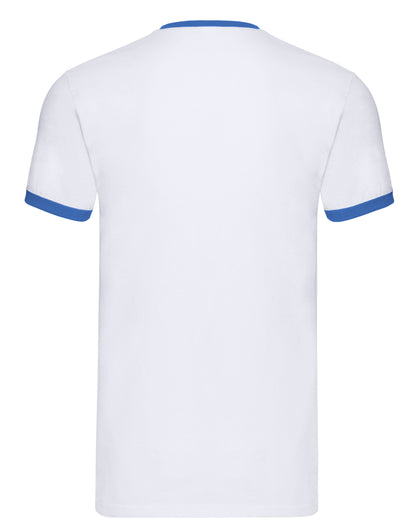 61168 FOTL Mens Valueweight Ringer T