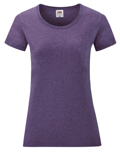 61372 FOTL Ladies Valueweight T
