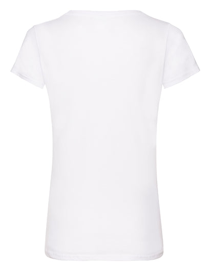 61398 FOTL Ladies Valueweight V Neck T