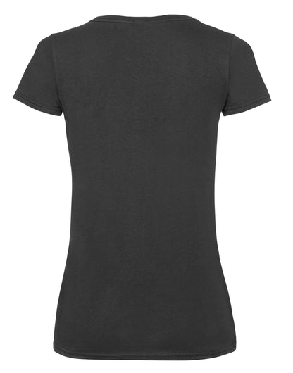 61398 FOTL Ladies Valueweight V Neck T